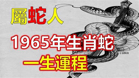 1965屬蛇|1965年属蛇的什么命相 1965年出生的属蛇人什么命